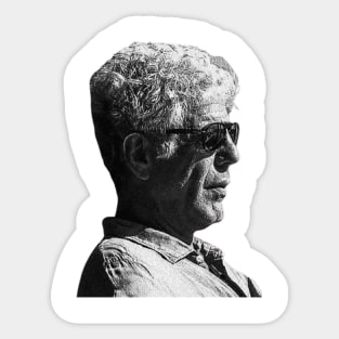 anthony bourdain Sticker